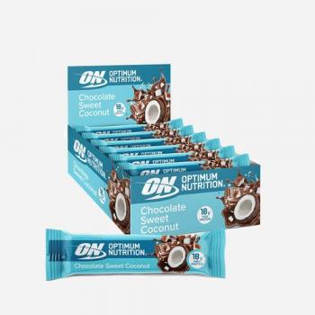 Barra Proteica de Chocolate y Coco Dulce - Optimum Nutrition (12x59g)