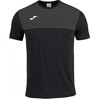 Joma Winner Camisetas Caballero, Niños, Negro/Antracita, XS