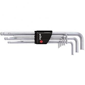 WIHA 02292 - Juego de llaves Allen en soporte Compact SB 369H9 Compact Ref. SB369H9