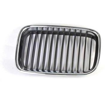 Rejilla de radiador BLIC 6502-07-0060991P izquierda cromada/negra para BMW 3 Compact, 3 Coupe, 3 Berlina