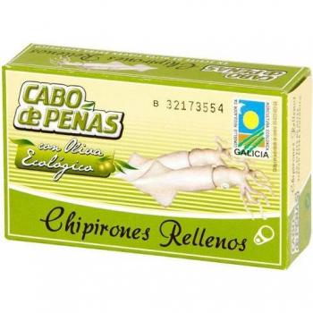 Chipirones Rellenos en Aceite de Oliva Ecológico Cabo de Peñas 120g