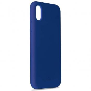 Purozcarcasa para rigida para iphone xxs diseno azul icone