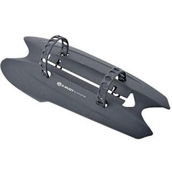 Guardabarros de bicicleta delantero X-Mudy 26-29 pulgadas para montaje en tubo inferior MTB