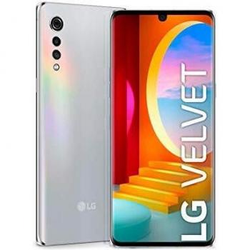 LG Velvet 4G - Smartphone con Pantalla OLED 17.3 cm, Cámara Ultra-High 48MP, Sistema de Sonido LG 3D, Batería 4.300 mAh, 128 GB/6 GB, Dual SIM, Huella en Pantalla [Versión ES/PT]