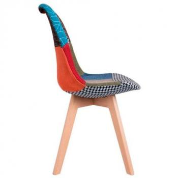 Silla de Comedor Synk Patchwork Multicolor - Envío Desde España
