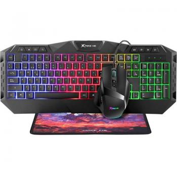 Xtrike Me MK-900 Combo Gaming RGB Teclado + Ratón + Alfombrilla