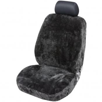 Torrex® Funda de Asiento de Piel de Cordero - sin Parches - Cobertura Completa con Licencia de Funcionamiento General