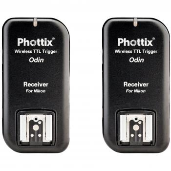 Phottix Odin - Emisor con 2 receptores para Nikon
