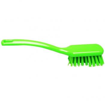 Maya Professional Tools 10203-5 Cepillo Multiusos, Mango Corto, Fibra Dura, 270 x 47 mm, Verde