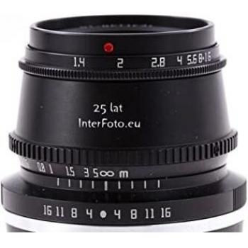 Objetivo TTArtisan 35mm f/1.4 para Fujifilm X - Negro