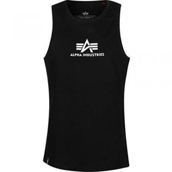 Alpha Industries Basic Black Tank Top for Men - XL
