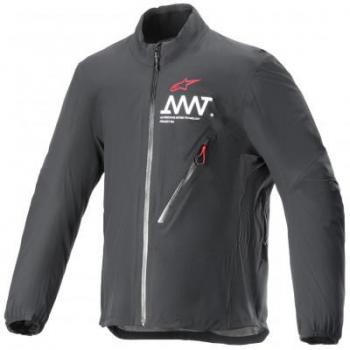 Chaqueta de Moto Alpinestars AMT Storm Gear Drystar XF Negra, textil impermeable, talla 4XL