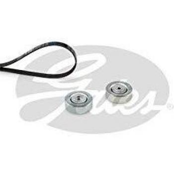 Juego de correas poli V GATES K065PK2030 - Kit completo de correas de accesorios para BMW Serie 3 Berlina y Touring
