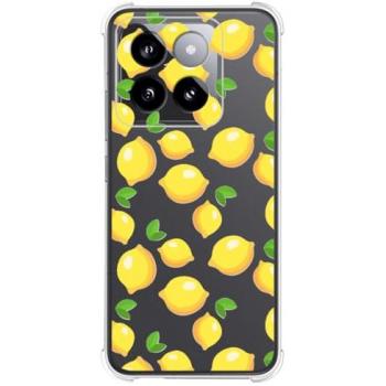 Funda Antigolpes de Silicona para Xiaomi 14 5G con Diseño de Limones