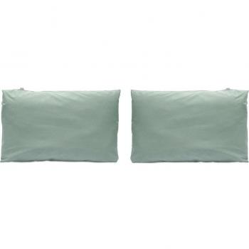 NAF NAF - 2 Fundas de almohada 100% algodón liso CASUAL