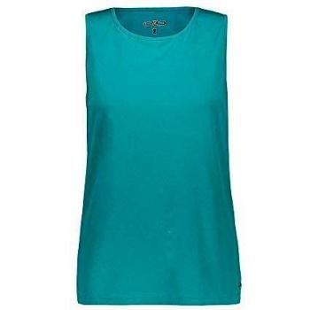 CMP Atmungsaktives Tank Top mit Sonnenschutz UPF 40, Mujer, Cerámico, 48
