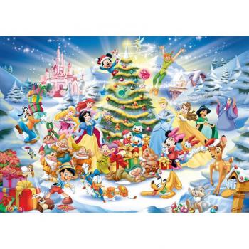 Puzzle Ravensburger 1000 Piezas Navidad con Disney - Licencias, dimensiones 5x33x25 cms