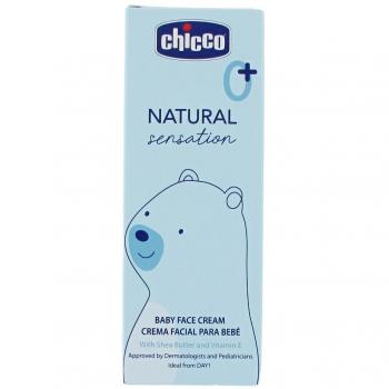 Chicco Natural Sensation Baby Face Cream 0+ Months 100 ml