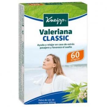 Kneipp - Valeriana Classic 60 Grageas, Negro