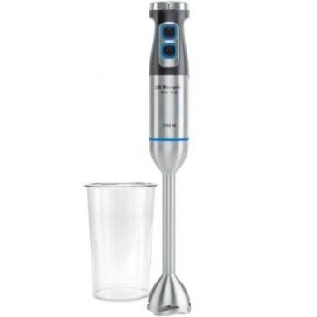 Batidora de mano Orbegozo BT 3017 - 1700W, Acero Inoxidable, Velocidad Ajustable, Vaso de 900 ml