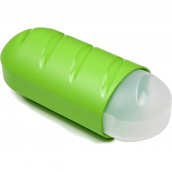 Tatay Porta Bocadillos y Alimentos, Extensible, Libre de BPA, Reutilizables, Apto Lavavajillas y Microondas, Congelacion hasta -40º, 1 Unidad, Color Lima, Medidas 7,7 x 6,7 x 18 - 25 cm