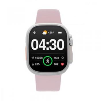 Reloj Inteligente Radiant Hollywood Sport Rosa Unisex 40 mm con Control de Ritmo Cardiaco, Sueño y Modos Deportivos