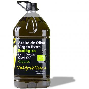 Nueva Cosecha Diciembre 2021 - ValdeVellisca - Aceite de Oliva Virgen Extra - 5 litros - AOVE ECOLOGICO - Primera prensada en Frio