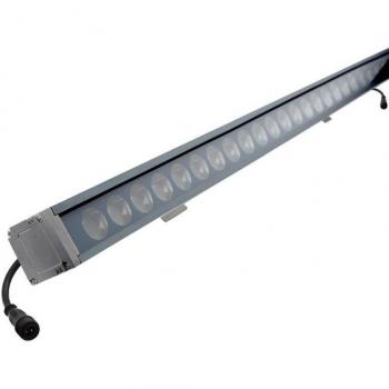 LEDBOX Bañador de pared lineal LED BRIDGELUX 36W DC24V 1m Blanco cálido