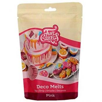FunCakes Deco Melts Rosa - AZO Free 250 g