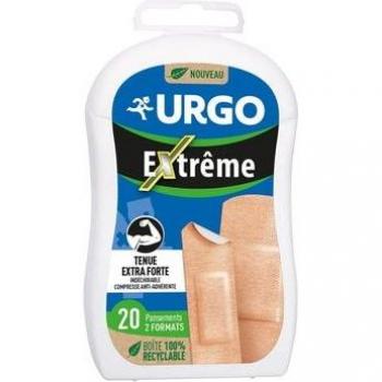 Urgo Apositos Extreme 20 Unidades (16 Unidades 7,2 cm x 2 cm + 4 Unidades 7,2 cm x 3,4 cm) y Urgo Aposito Extreme 1 m x