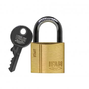 Candado de Arco IFAM SR30 30 mm con Cuerpo de Latón y Arco de Acero