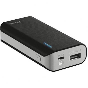Trust Urban Primo Powerbank - Batería externa portátil de 5200 mAh, color negro