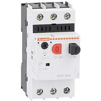 Interruptor de Protección del Motor Lovato 1,6-2,5A 400V 100kA SM1P0250