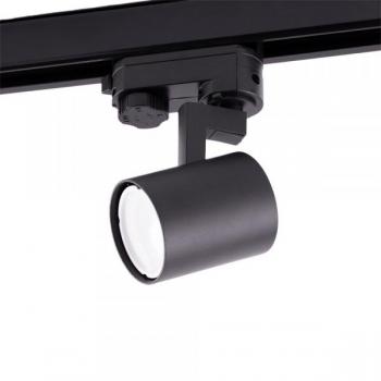 Foco Carril Trifásico Lumiastra 1xGU10 Negro