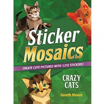 Sticker Mosaics: Crazy Cats
