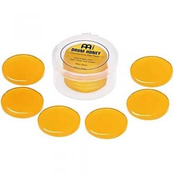 Meinl MDH Drum Honey Damper Pads Set - 6 Yellow Acoustic Dampeners