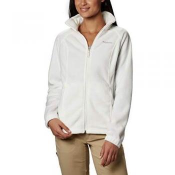 Columbia Benton Springs Women's Full Zip Fleece Jacket - White