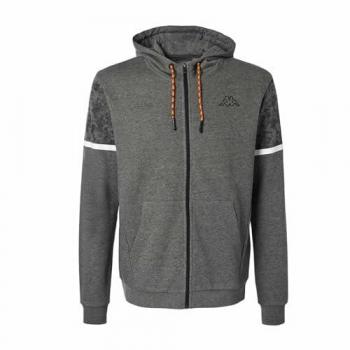 Kappa Sudadera con Capucha Genzo Full Zip Gris - S