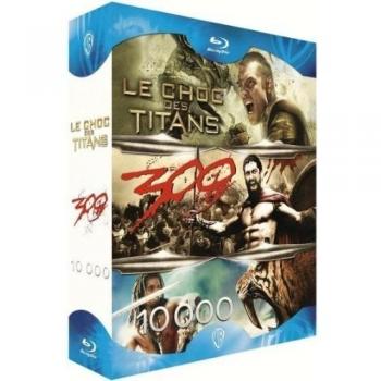 Coffret épopées : clash of titans ; 300 ; 10000 bc [Francia] [Blu-ray]