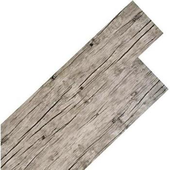 vidaXL 18x Lámina Suelo 5,26 m² 2mm PVC Gris Claro Baldosa Loseta Tarima Flotante
