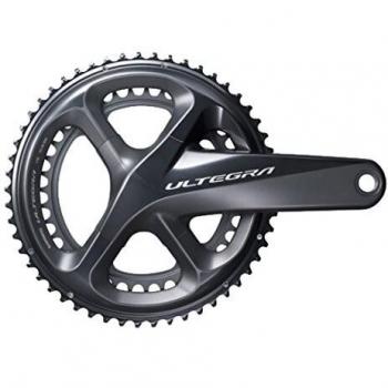 Shimano FC-R8000 Juego de bielas unisex para adultos, negro, 175 mm, 50-34 dientes