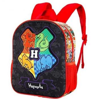 Mochila Harry Potter Hogwarts 3D 31cm