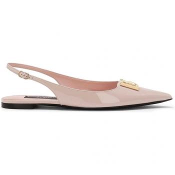 Dolce & Gabbana Women's Leather Slingback Pumps in Pink | Size 36 | CG0750A1037 Color 8L419