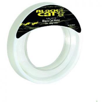 Black Cat 1,2 mm, Diámetro Mono Leader 50 m, 68 kg, 150 Libras, Claro