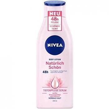 Crema Corporal Iluminadora Efecto Natural Nivea, 200 ml
