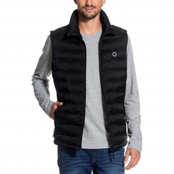 Gregster Velasco Chaleco Deporte, Hombre, Negro, XL