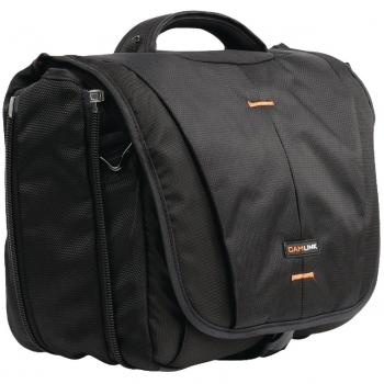 CamLink CL-CB23 Estuche para cámara fotográfica Cubierta de Hombro Negro, Naranja - Funda
