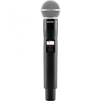 Shure QLXD2/SM58 Handheld Wireless Microphone Transmitter, Band X52: 902-928 MHz