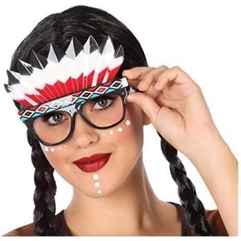 Atosa 57393 Gafas de Indio con Penacho