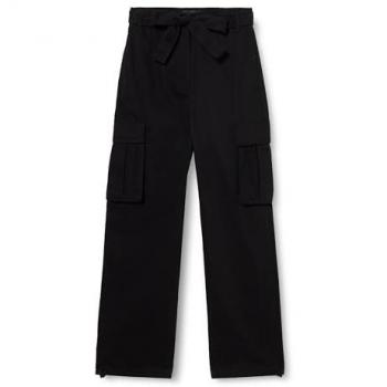 Pinko Women's Black Wide Leg Trousers, Size M